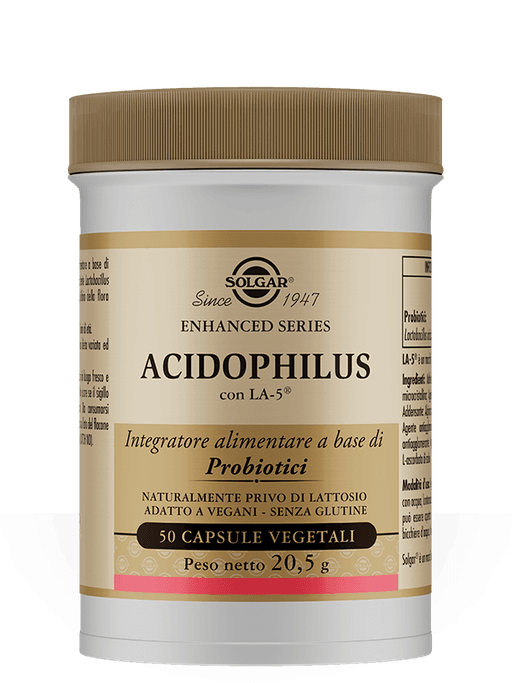 Acidophilus Fermenti lattici probiotici – 50 capsule | Solgar
