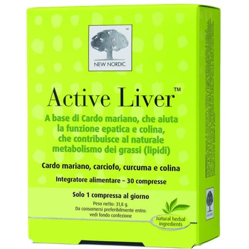 Active Liver Cardo mariano + Carciofo – 30 compresse