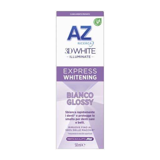 AZ 3D White Express Glossy – Dentifricio 65 ml