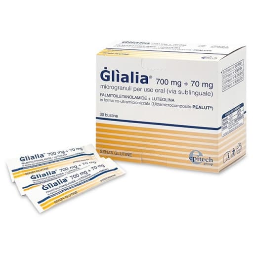 Glialia 700 mg + 70 mg Palmitoiletanolamide (PEA) – 30 bustine