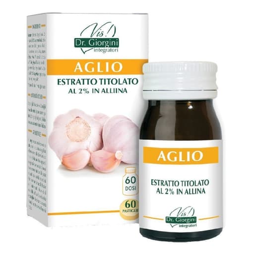 Aglio 250 mg Estratto Titolato – 60 pastiglie | Dr. Giorgini