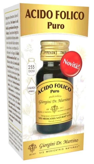 Acido Folico Analcolico – 30 ml soluzione | Dr. Giorgini