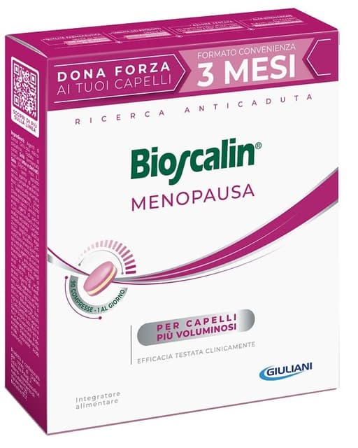 Bioscalin Menopausa Biotina + Zinco – 90 compresse
