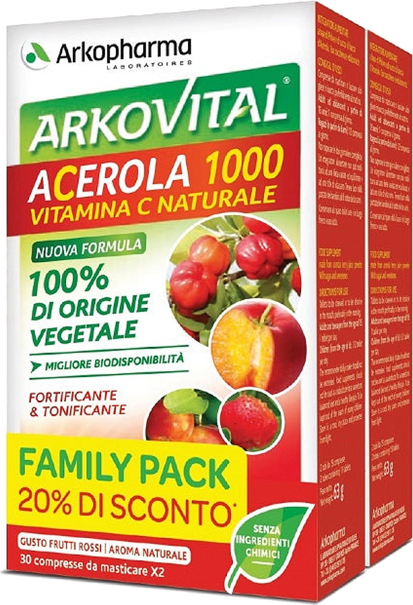 Acerola 1000 – 60 Compresse